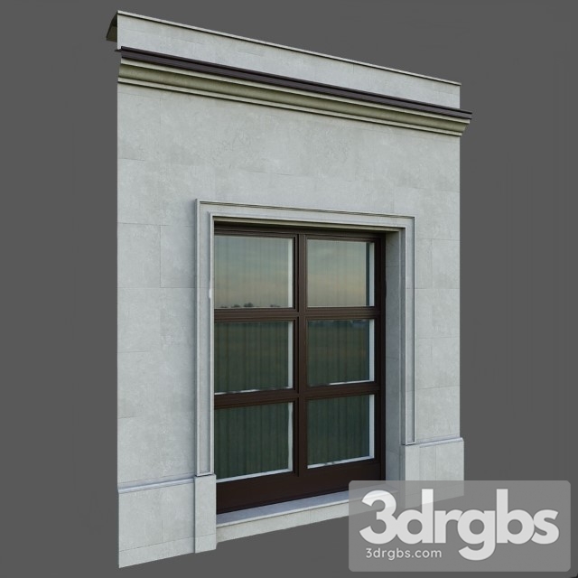 Architectural Element Classic 88 3dsmax Download - thumbnail 1