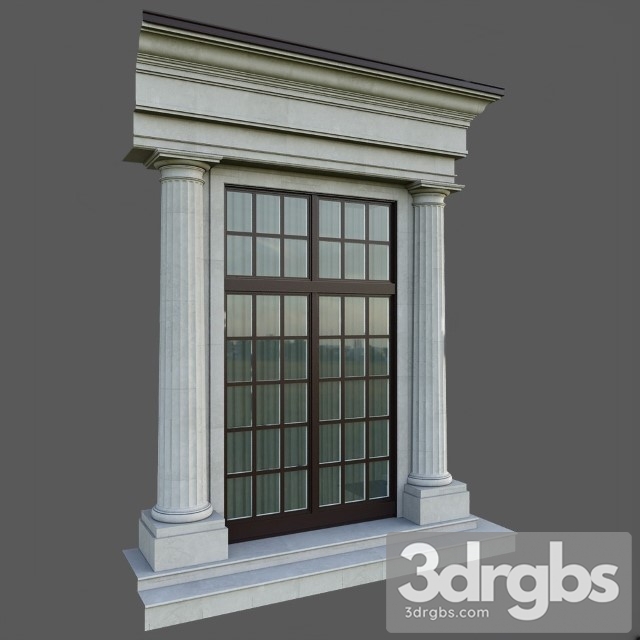 Architectural Element Classic 89 3dsmax Download - thumbnail 1