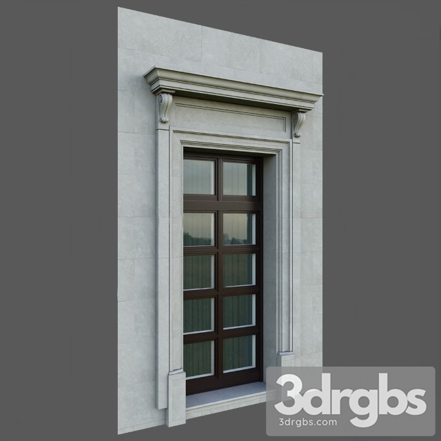 Architectural Element Classic 94 3dsmax Download - thumbnail 1