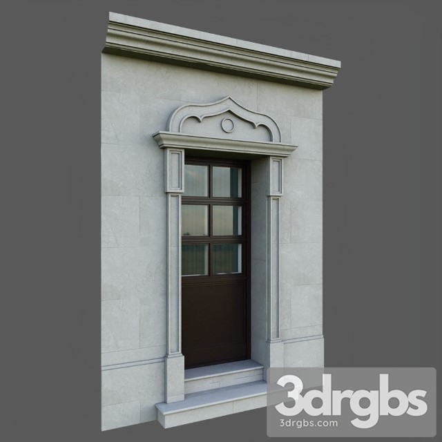 Architectural Element Classic 95 3dsmax Download - thumbnail 1