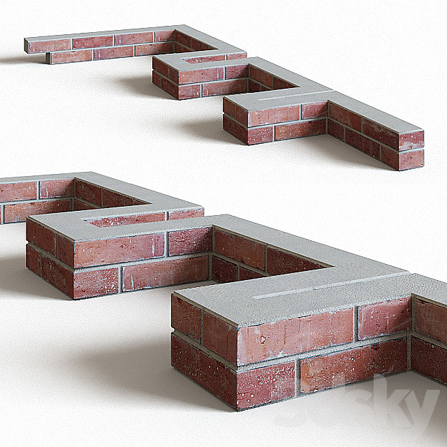 Brickwork 3DSMax File - thumbnail 2