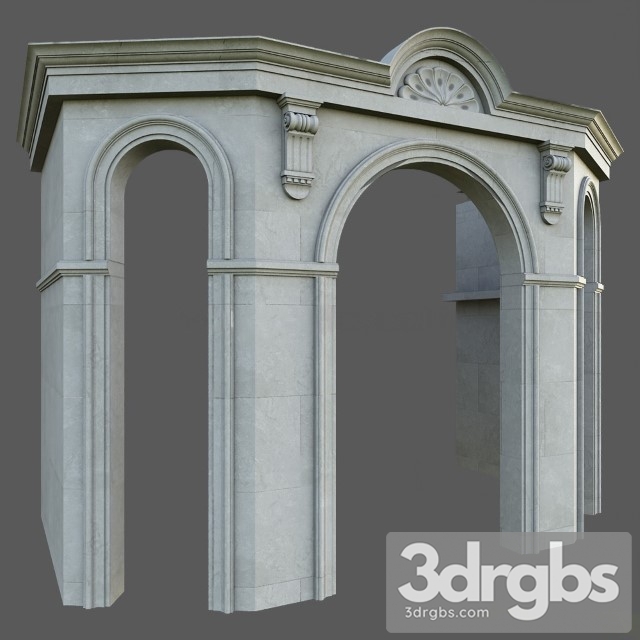 Classic Arch 3dsmax Download - thumbnail 1