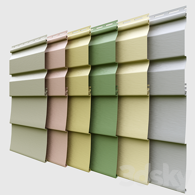 Docke Standart Siding & Accessories 3DSMax File - thumbnail 4