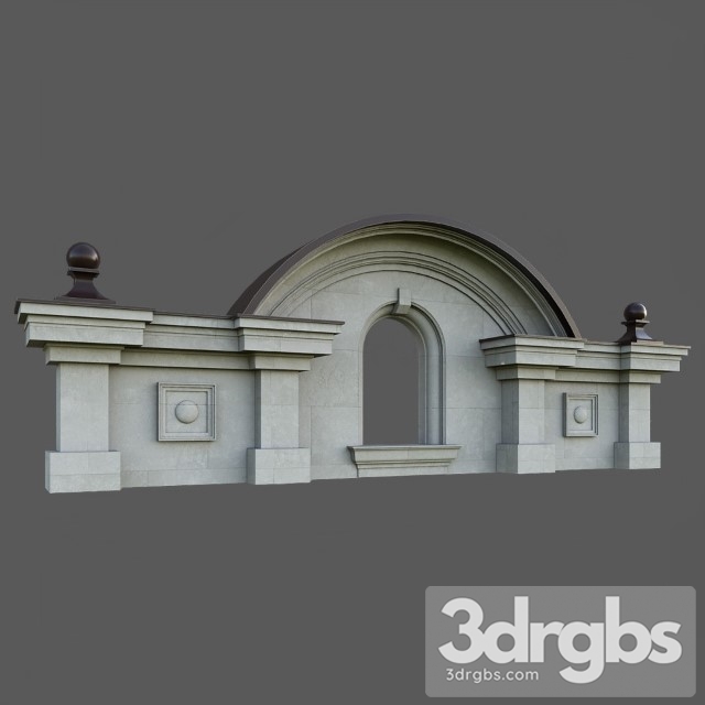 Dome Window 3dsmax Download - thumbnail 1