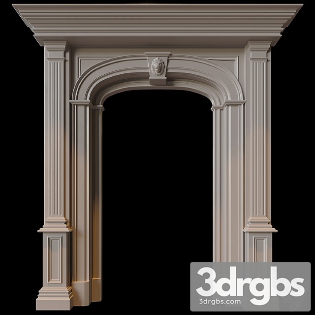 Dvernoi Portal Clive Christian 8 3dsmax Download - thumbnail 1