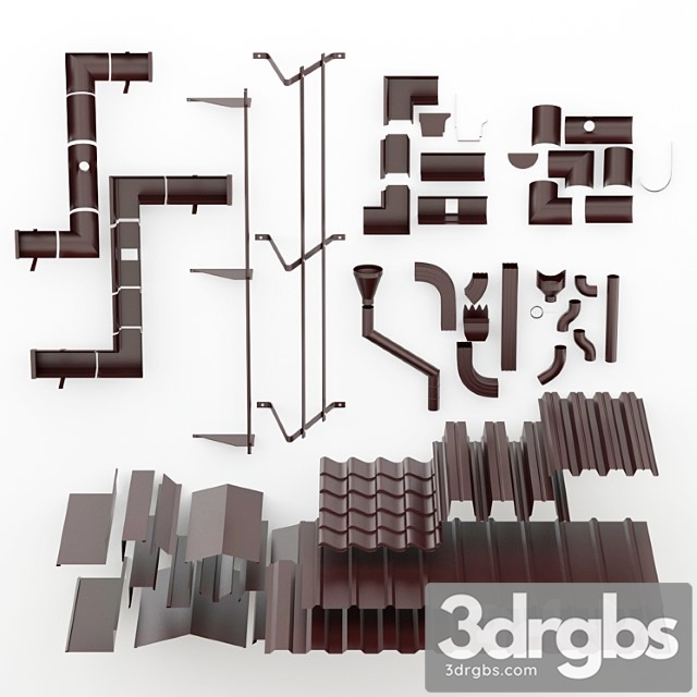 Elements Of A Roof 3dsmax Download - thumbnail 1