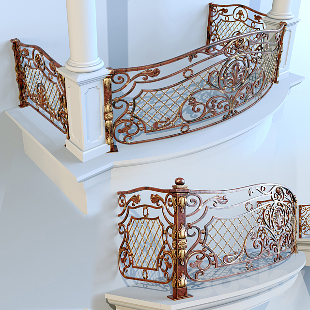 Enclosures for balconies 3DSMax File - thumbnail 2