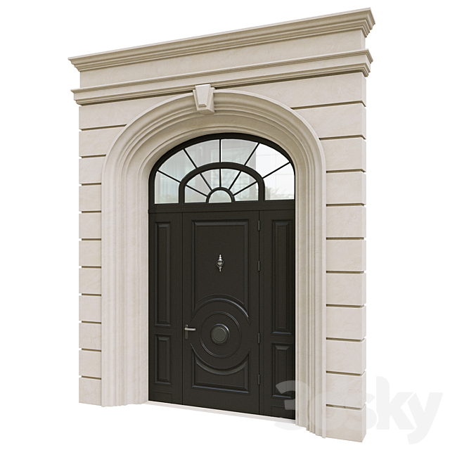 Exterior doors (optimized) v.51 3ds Max - thumbnail 1