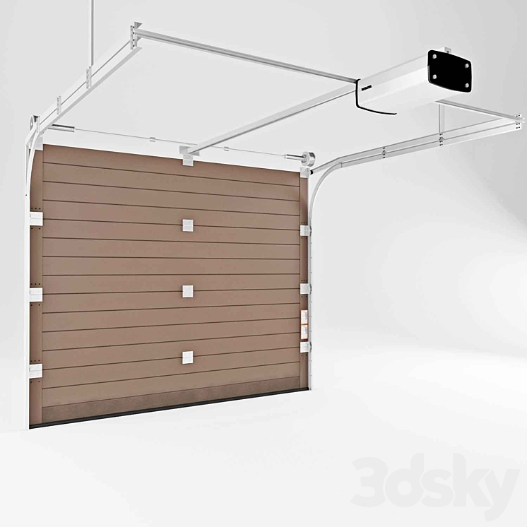 Garage doors 3DS Max - thumbnail 1