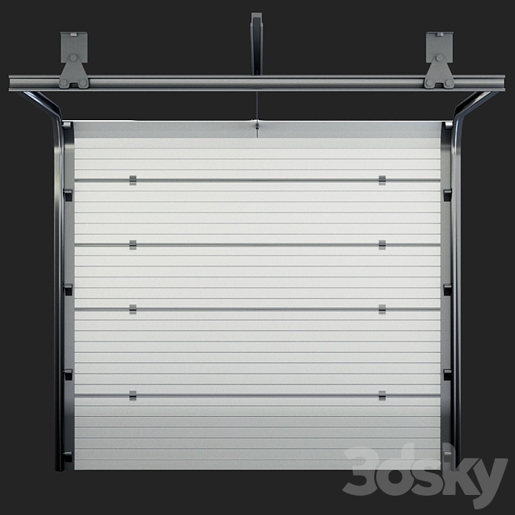 Garage Doors 3DS Max - thumbnail 1