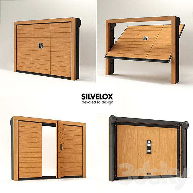 garage doors Silvelox 3DSMax File - thumbnail 1