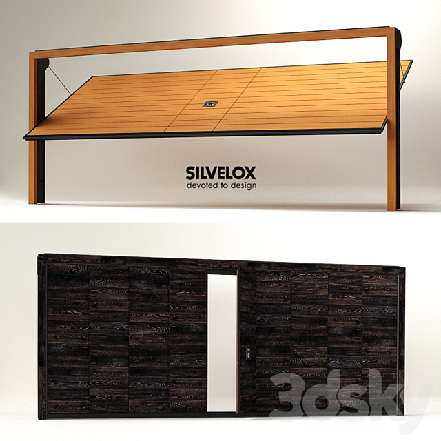 garage doors Silvelox 3DSMax File - thumbnail 2