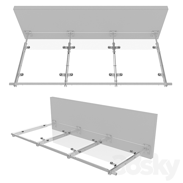 Glass Canopy No10 3DSMax File - thumbnail 3