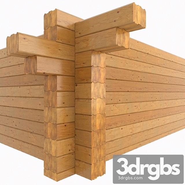 Glued laminated timber 3dsmax Download - thumbnail 1