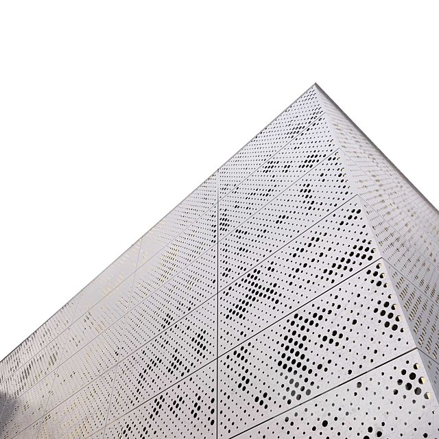 perforated metal panel N4 3DS Max Model - thumbnail 2