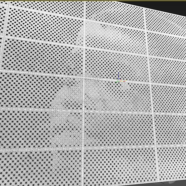 perforated metal panel N5 3ds Max - thumbnail 3