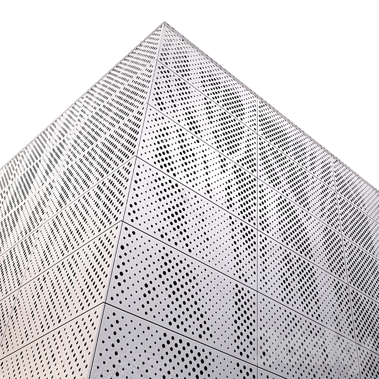 perforated metal panel N7 3DS Max - thumbnail 2