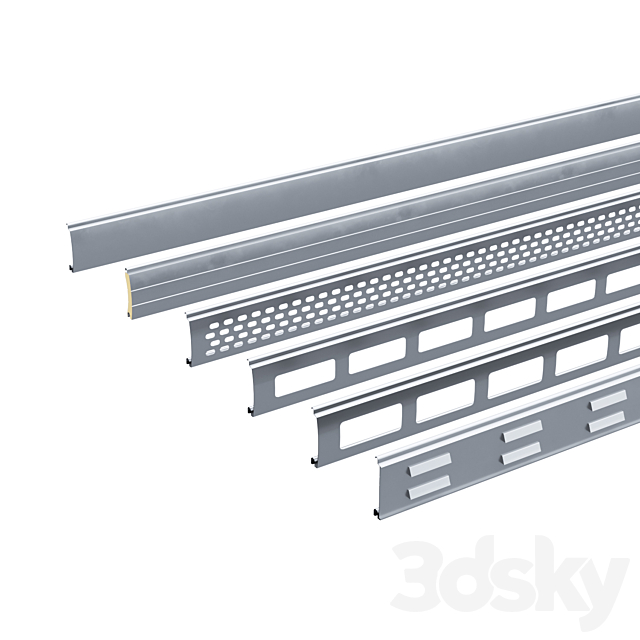 Roller shutter for garage 3DSMax File - thumbnail 4