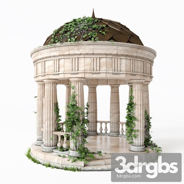 Rotunda Classical Antique 3dsmax Download - thumbnail 1