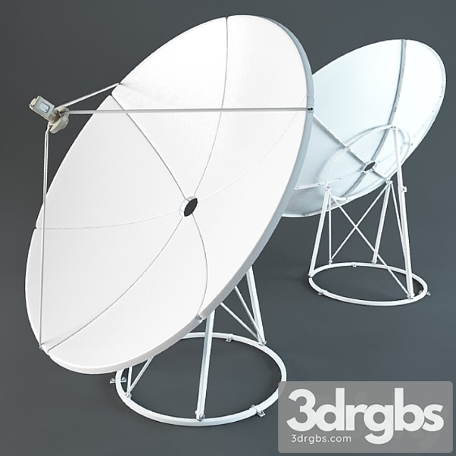 Satellite Antenna 3dsmax Download - thumbnail 1