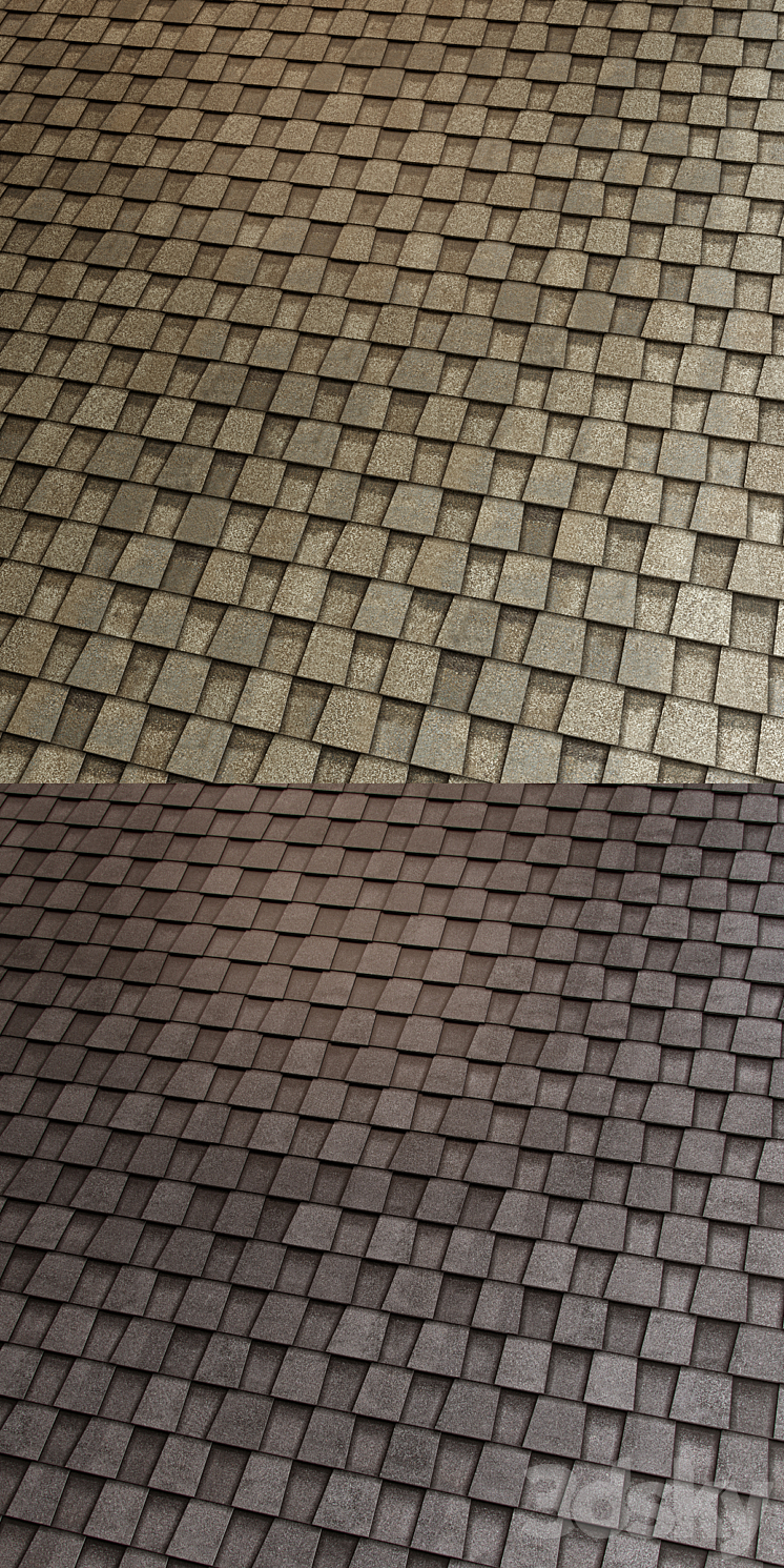 Shingles SHINGLAS (Country 02) TECHNONICOL 3DS Max - thumbnail 2