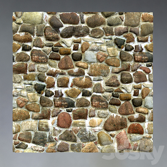 stone wall 3DSMax File - thumbnail 1