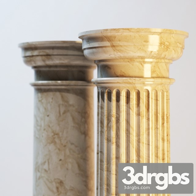 Tuscan columns 3dsmax Download - thumbnail 1