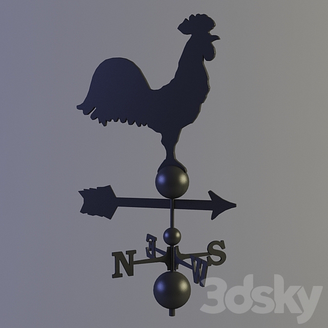 Weather Vane 3ds Max - thumbnail 1