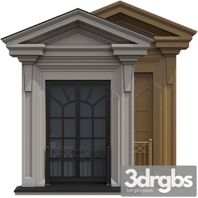 Window Decor 3dsmax Download - thumbnail 1