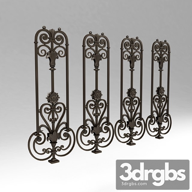 Baluster Forged 22 3dsmax Download - thumbnail 1
