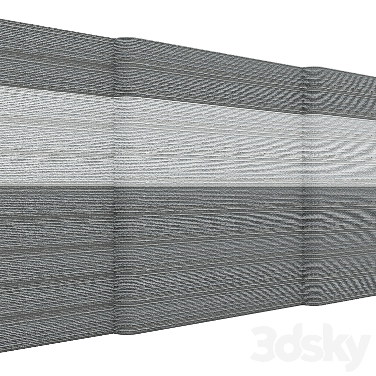 Craft fence – Columnar 3DS Max - thumbnail 2