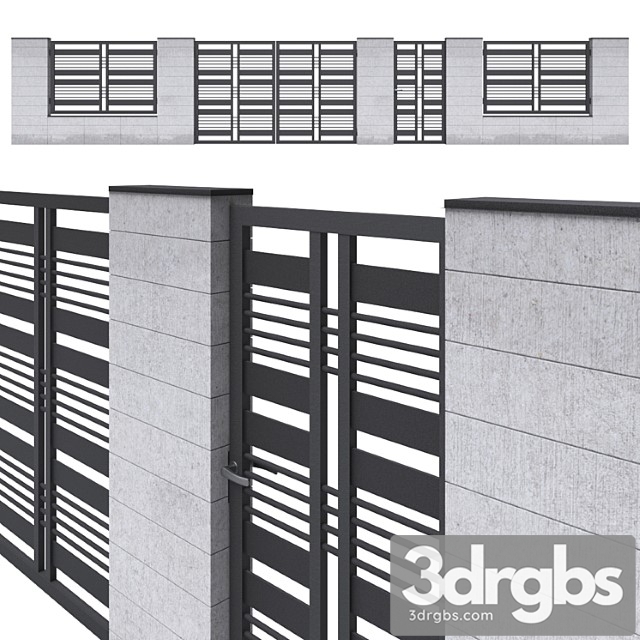 Fence 16 3dsmax Download - thumbnail 1