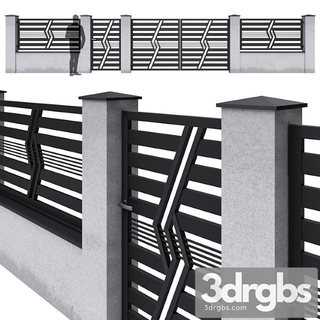 Fence 18 3dsmax Download - thumbnail 1