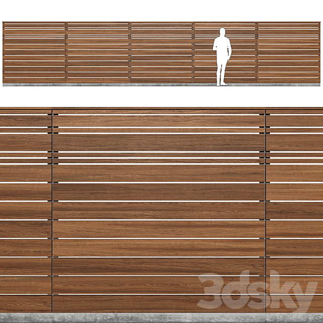 Fence 29 3DSMax File - thumbnail 1