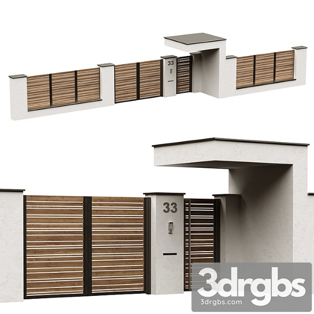 Fence 33 3dsmax Download - thumbnail 1