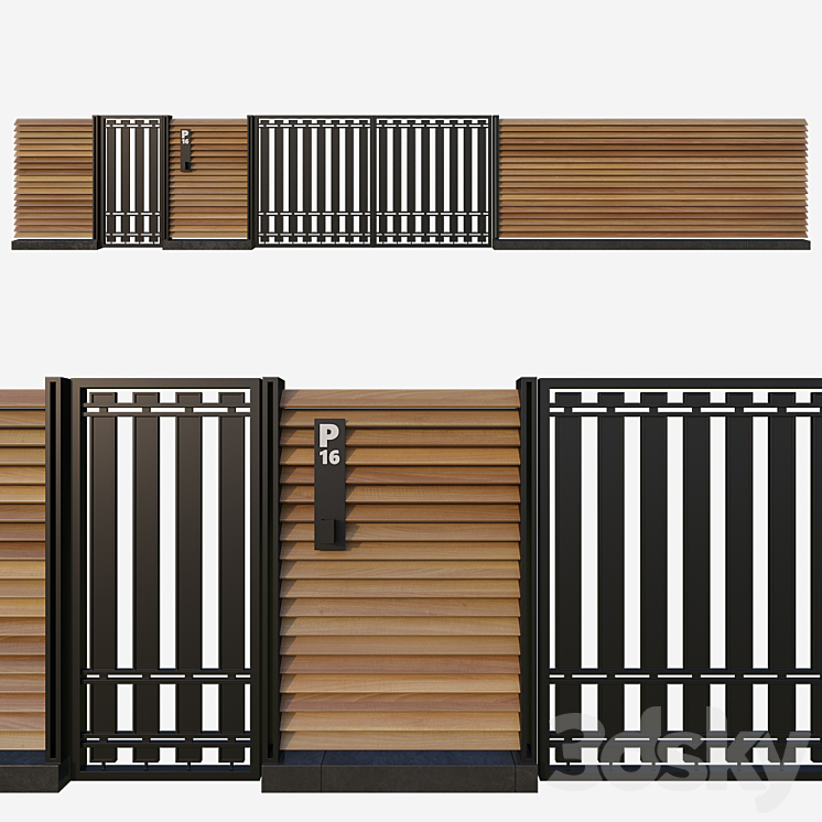 Fence 3DS Max - thumbnail 1