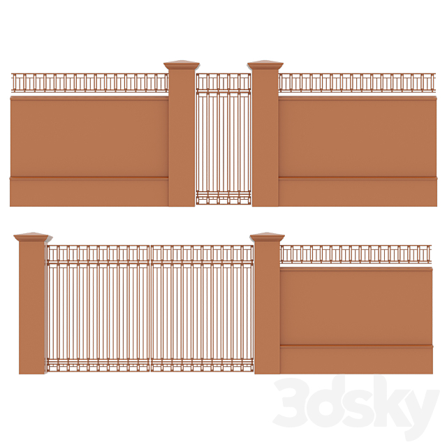 Fence 3ds Max - thumbnail 2