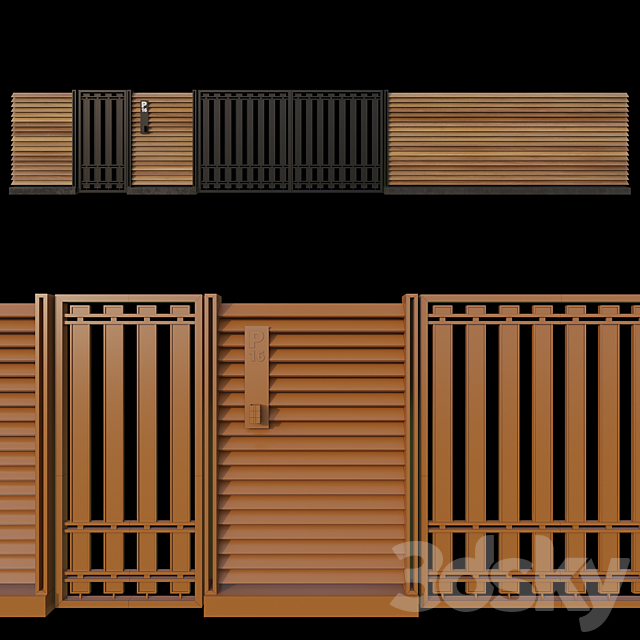 Fence 3DSMax File - thumbnail 2