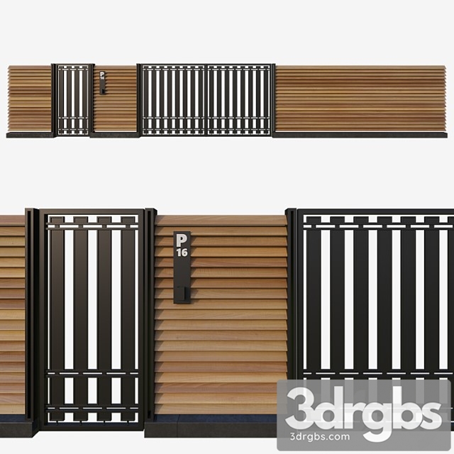 Fence 41 3dsmax Download - thumbnail 1