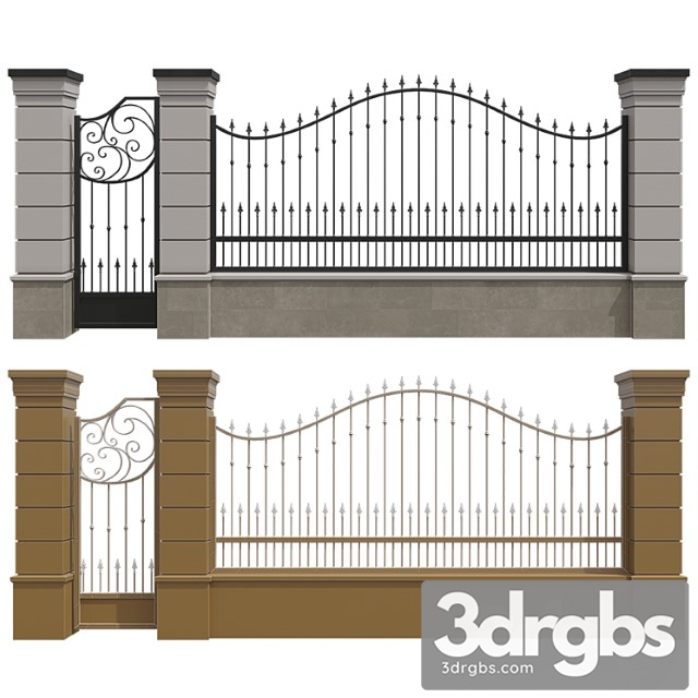 Fence 52 3dsmax Download - thumbnail 1