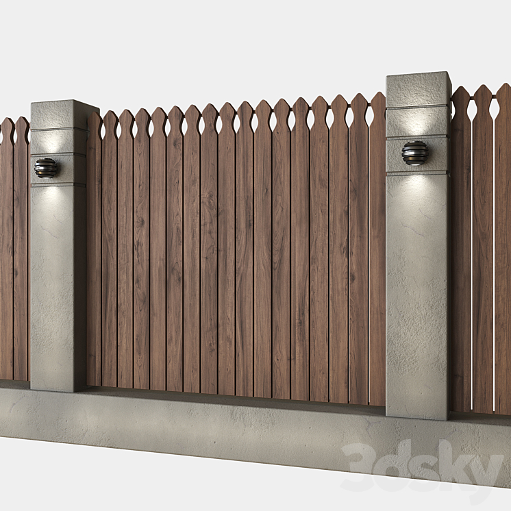 Fence_loft_02 3DS Max - thumbnail 2