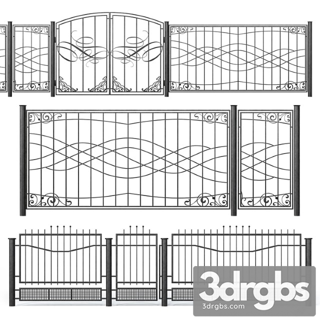 Forged Fences Network 2 3dsmax Download - thumbnail 1