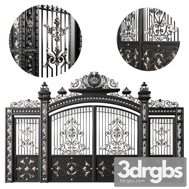 Forged Gates 3dsmax Download - thumbnail 1