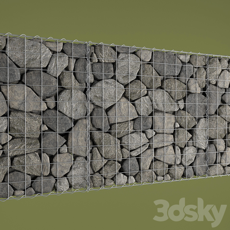 Gabion 3DS Max - thumbnail 1