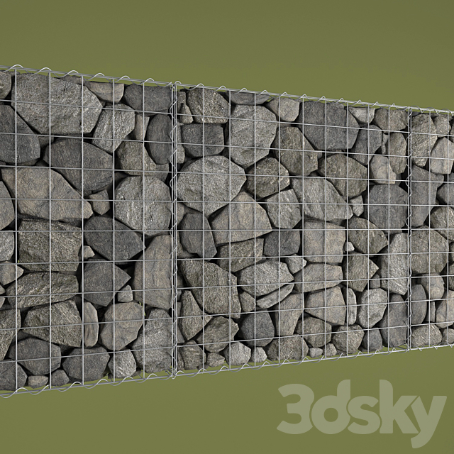 Gabion 3DSMax File - thumbnail 1