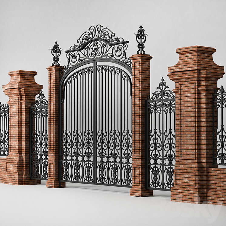 Gate 2233 3DS Max - thumbnail 1