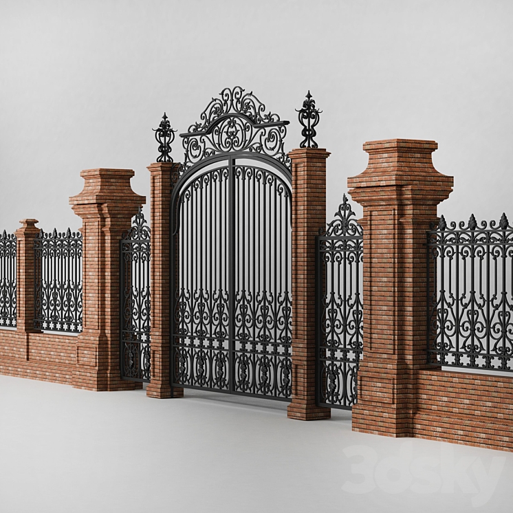 Gate 2233 3DS Max - thumbnail 2