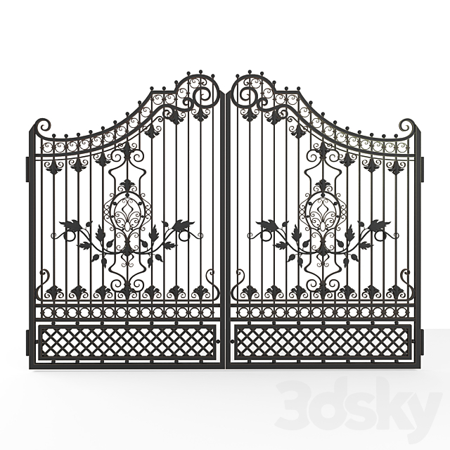 Gate 2244 3DS Max Model - thumbnail 2