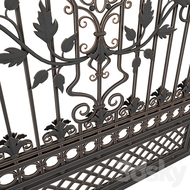 Gate 2244 3DS Max Model - thumbnail 3