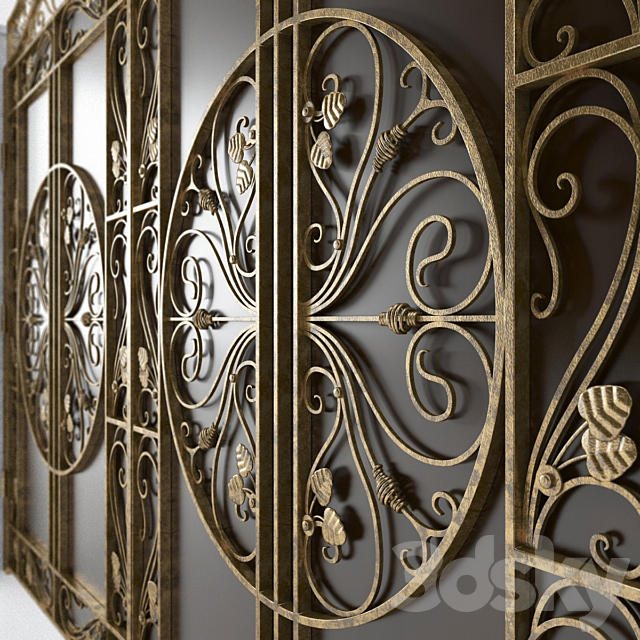 Gate 3DS Max Model - thumbnail 2